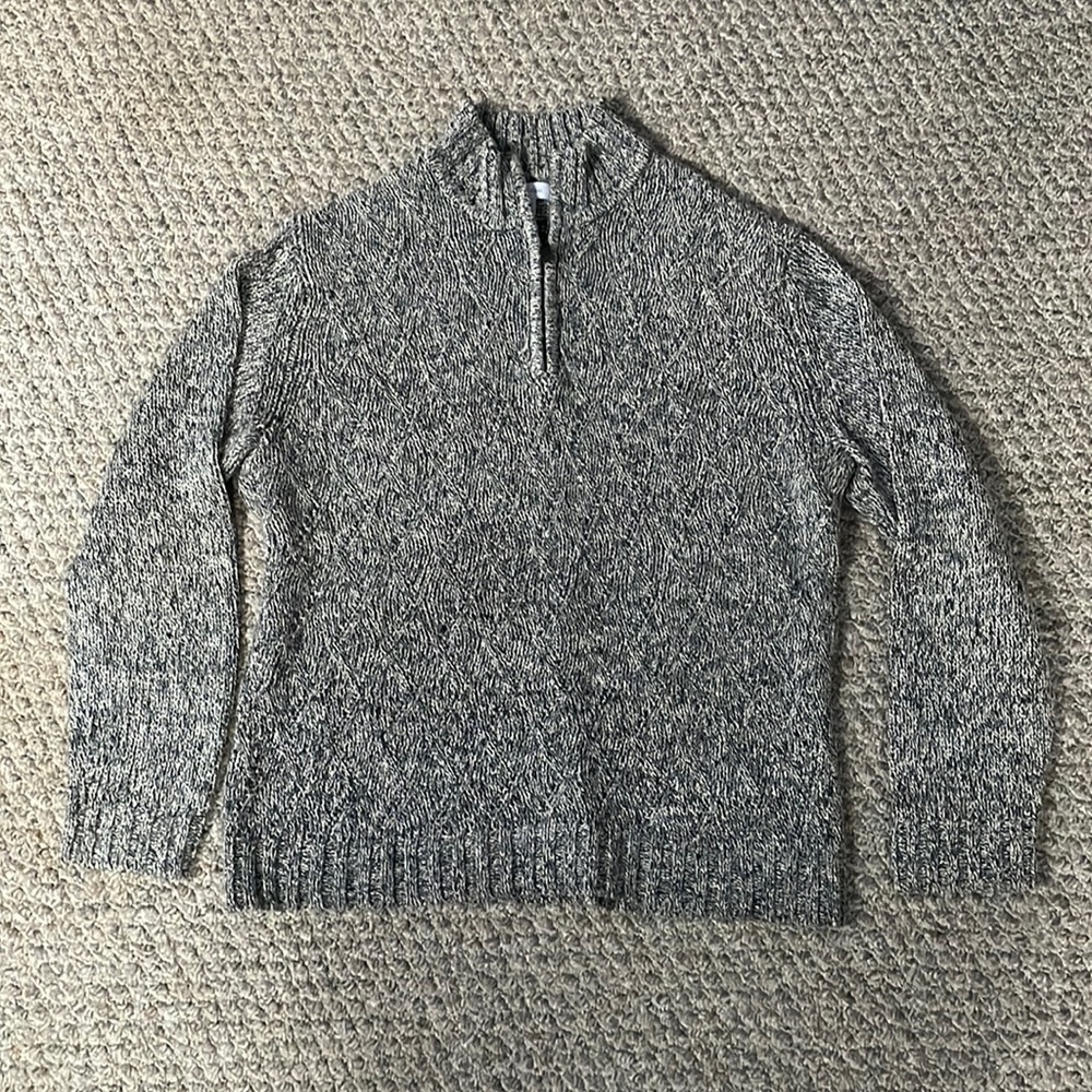 Men’s Calvin Klein Black/White Sweater - SIZE XL